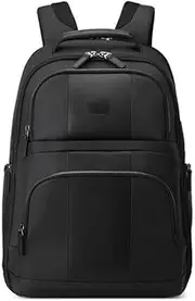 [DELSEY PARIS] Delsey Official DELSEY Business Bag, Backpack, Wagram WAGRAM Black, 12.6 gal (32 L), 18.1 inches (46 cm), 3.1 lbs (1.4 kg), Compatible with 15.6 inch PC, Black, Free Size