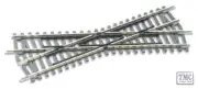 ST-250 OO/HO Scale Medium Crossing (22 angle) Insulfrog Peco