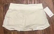NEW Women Lululemon Pace Rival Mid-Rise Skirt Lemon Sorbet Size 6 & 8