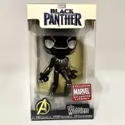 Funko Pop Wobbler BLACK PANTHER Marvel Collector Corps Exclusive From Avengers
