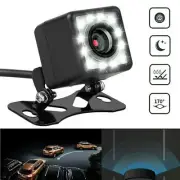 Car Rear View Backup Camera 170° CMOS Parking Reverse Back Up Waterproof 12 LED