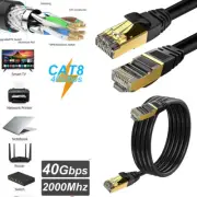 3m CAT 8 SFTP Shielded Network LAN Patch Ethernet Game Cable RJ45 40Gbps 2000MHz