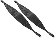 [BESPORTBLE] 2pcs Men's Girdle Solid Color Cummerbund Suit Cummerbund Tuxedo Accessories Cummerbund Cummerbunds Men Belt Adjustable Men Tuxedo Suits Tuxedo Belt Fabric Black