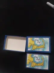 Vintage Cape Cod Sealed Playing Cards With Outer Display Box