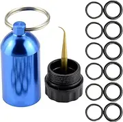 [Generic] s Accessory Kit - Diving s, Tiny Cylinder Keychain | Practical Personal Equipment Pocket Dozen s, Practical Diving Gadgets Micros Cylinder Pack for Women and Men Bag Ornament Charm