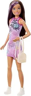 [Barbie] Family & Friends Skipper Doll & Accessory, Skipper Babysitters, Inc. Set with Doll in Removable Dress with Backpack