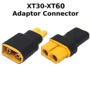 XT30 Male Female to XT60 Converter Adaptor Connector Lipo Battery RC