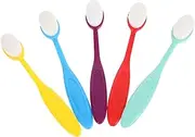 Set of 5 Ink Blending Brushes Detail Paint Brushes Ink Mixing Blender Micro Paint Flat Printmaking Supplies Sturdy Construction