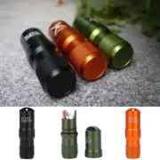 Capsule EDC Waterproof Box Hike Survival Pill / Match Case Box PACK of THREE!