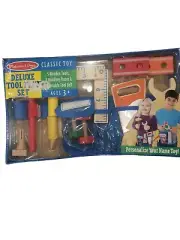 Melissa & Doug,TOY TOOL BELT With Tools DELUXE SET. NEW In Box
