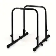 NNETM Adjustable Heavy Duty Dip Parallel Bars, Pull-Up Bars - Universal Use (Black)