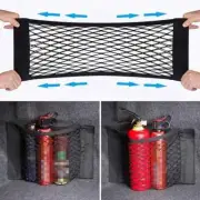 Universal Automotive Double Mesh Car Storage Bag Trunk Built-in Storage Net Elas