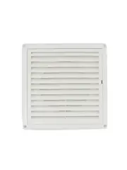 Lucci Air 125mm Plastic Vent Cover in White