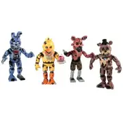 Set of 4 Five Nights at Freddy's 2 Mini Toy Figures Playset