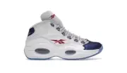✅Reebok Question Blue Toe Mid 2022 Iverson OG Colorway size US Men’s Sz 12