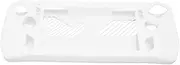 Silicone Soft Protective Cover, Integrated Silicone Non Slip Game Console Protective Case with Rocker Cap, Gaming Handheld Case for Rog Ally with Rocker Cap (White)