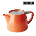 【FORLIFE總代理】美國品牌茶壺- 樹樁茶壺530ML-橘