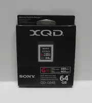 Sony 64GB XQD G 400MB/S best memory SD card for Nikon Z6 Z7 mirrorless DSLR