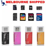 Mini 4 In 1 USB Multi Card Reader SDHC SDXC Micro SD TF Memory Stick M2