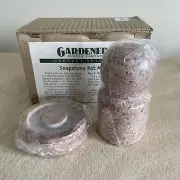NEW Gardner’s Supply Soapstone Pot Maker Seedling Production Gardening