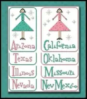 Route 66-The States~Little House Needleworks