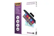 Fellowes Enhance Laminating Pouch Matte 80 Micron A3 Clear Pack 100