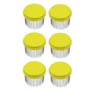 6Pcs Beekeeping Tool Stainless Steel Needle Queen Bee Cage Isolation Box6187