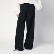[TheLatest] Wide night blue Billie trousers 40 IT Blue