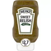 Heinz Sweet Dill Relish 12.7 Fl Oz Pack of 12 Perfect for Kosher Dishes