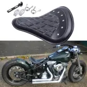 For Harley Davidson Softail Bobber Chopper Motorcycle Diamond Solo Seat Spring
