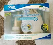 Glade PlugIns Scented Oil Lasting Impressions Fan Powered Clean Linen Sunny Days