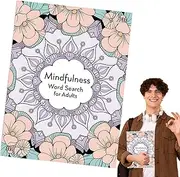 Word Search Books, Travel Word Puzzles, Portable Brain Exercise Games, Entertainment Activities for Waiting Room Pastime