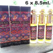 Silk Road x 6 Bottles 8.5ml Kamini Premium Perfume Oil Roll on