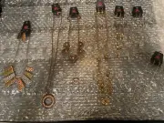 Paparazzi Jewelry Necklaces and Earrings - Lot of 8