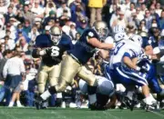 Jerome Bettis The Bus NOTRE DAME College Football 1992 Original 35mm Photo Slide