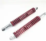 1pair 7mm Sping 400mm Motorcycle Shock Absorber Compatible With KAWASAKI KDX400 Compatible With KE175 KX250 XL185 XL250 XL500