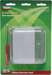 Valterra A10-1322VP Bug Screen (RV Bug Vent Screen 4.5 X 4.5 X 1.3)1 Pack