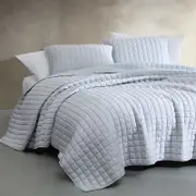Calvin Klein Reversible Mini Box Quilt Set, Queen