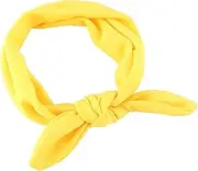 [Abaodam] 8 Pack Girls Headbands Knotted Elastic Headwraps for Newborns Toddlers Assorted Colors Hair Accessories for Girls