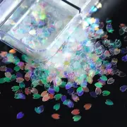 6-grid Boxed 2022 Net Red White Cherry Blossom Sequins Japanese Sequins