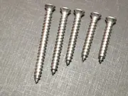 100 pcs #8 w/#6 oval head stainless garnish moulding trim screws assortment GM (for: Chevrolet)