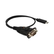Iogear GUC232C IOGEAR USB-C TO SERIAL RS-232 ADAPTER, PC, MACOS, LINUX, DB9, 17