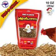 Dried Mealworm 283gm / Treats for Chickens - Wild Birds and Reptiles