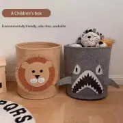 Laundry Basket Storage Barrel Hamper Standing Toys Clothing Storage Bucket Lion