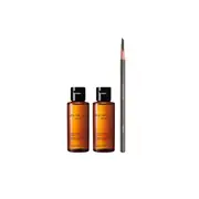 Shu Uemura Hero Set E ( Ultime8 Sublime Beauty Cleansing Oil - 50ml (2pcs) & H9 Hard Formula Eyebrow Pencil - 02 Seal Brown )