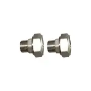 2pcs 1/2" NPT Adaptor Fitting M8005 fits Boge C20