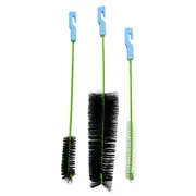 Aqua One Filter Pipe Brushes - Set of 3 (10324)
