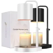 Candle Warmer Lamp Adjustable Height Dimmable Candle Lamp Warmer with Timer C...