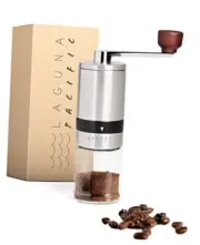 Manual Coffee Bean Grinder | 6 Coarseness Settings | Espresso Grinder, Cold