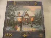 THOMAS KINKADE '' SKATER'S POND '' 1000 PIECE PUZZLE NIB CEACO